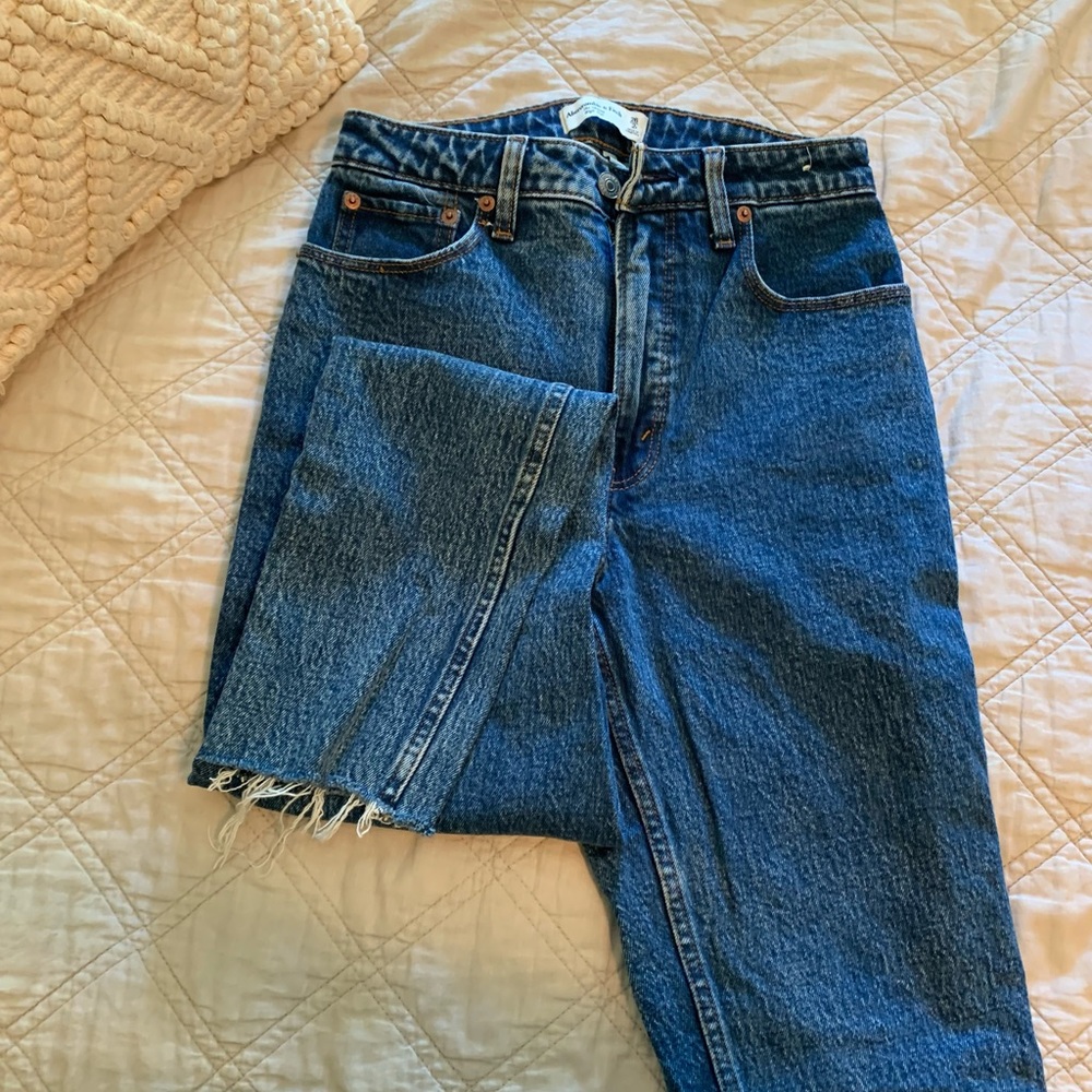 Abercrombie curve love skinny high rise jeans